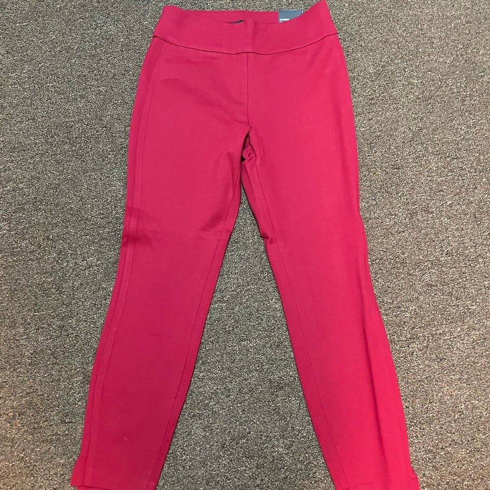 NWT Express Red Pull-on Pants